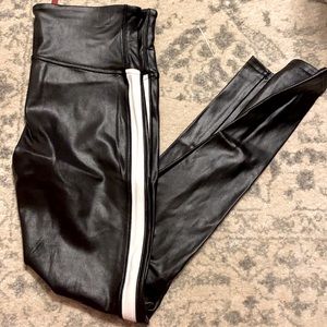 Spank Faux Leather Leggings
